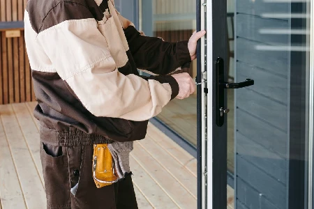 Cleaning And Polishing Glass Door Installation in Fort Walton Beach, FL